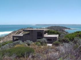 Looking across toward Fort Nepean and Port Phillip Heads
